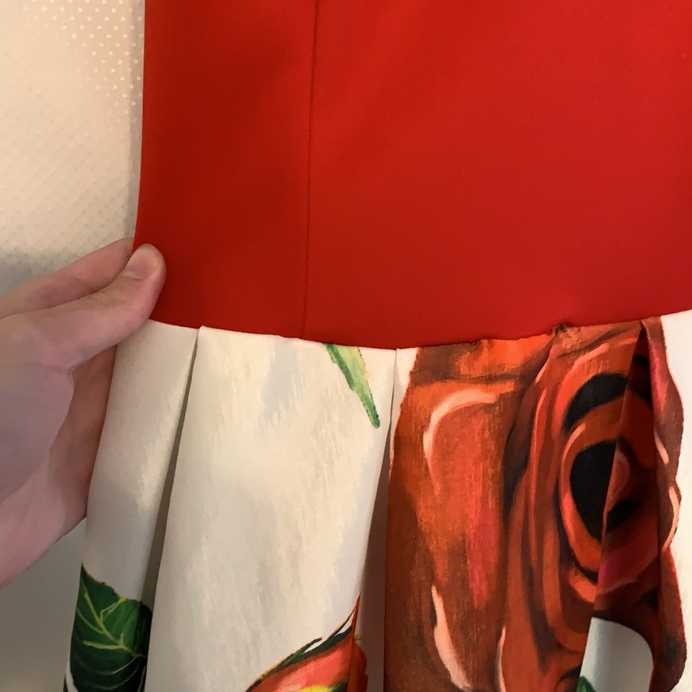 Red Floral Dress by FE Forever - Picture 4 of 8